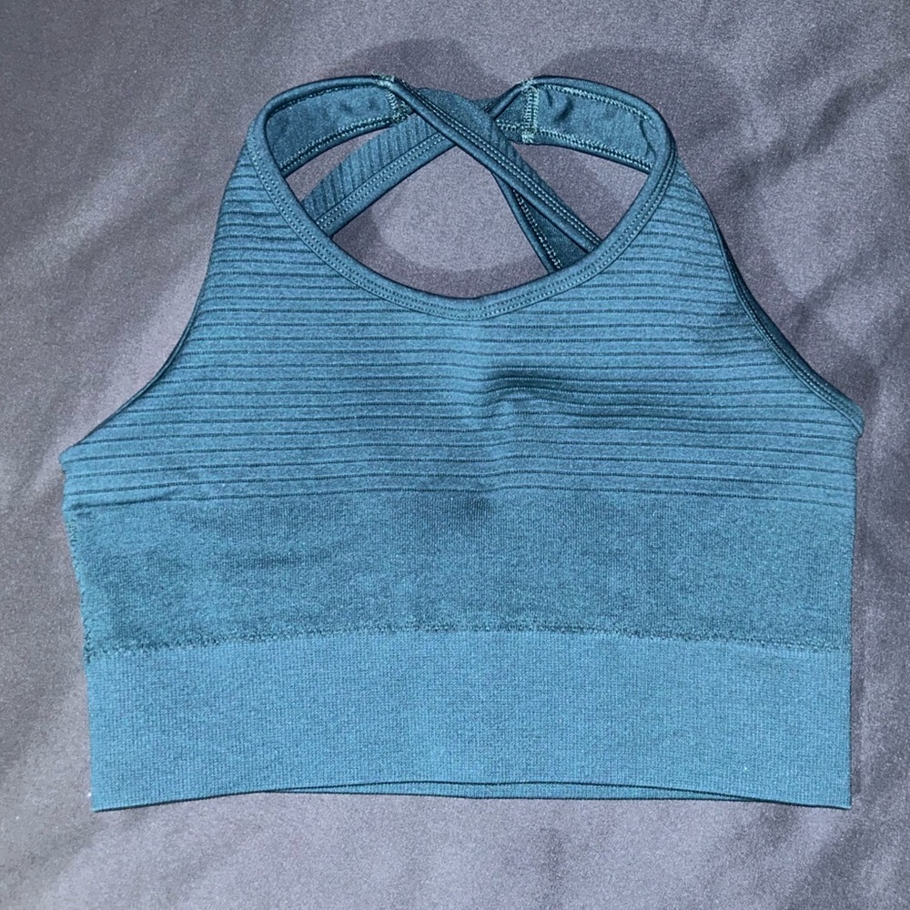Alphalete Bra in Teal New in Bag